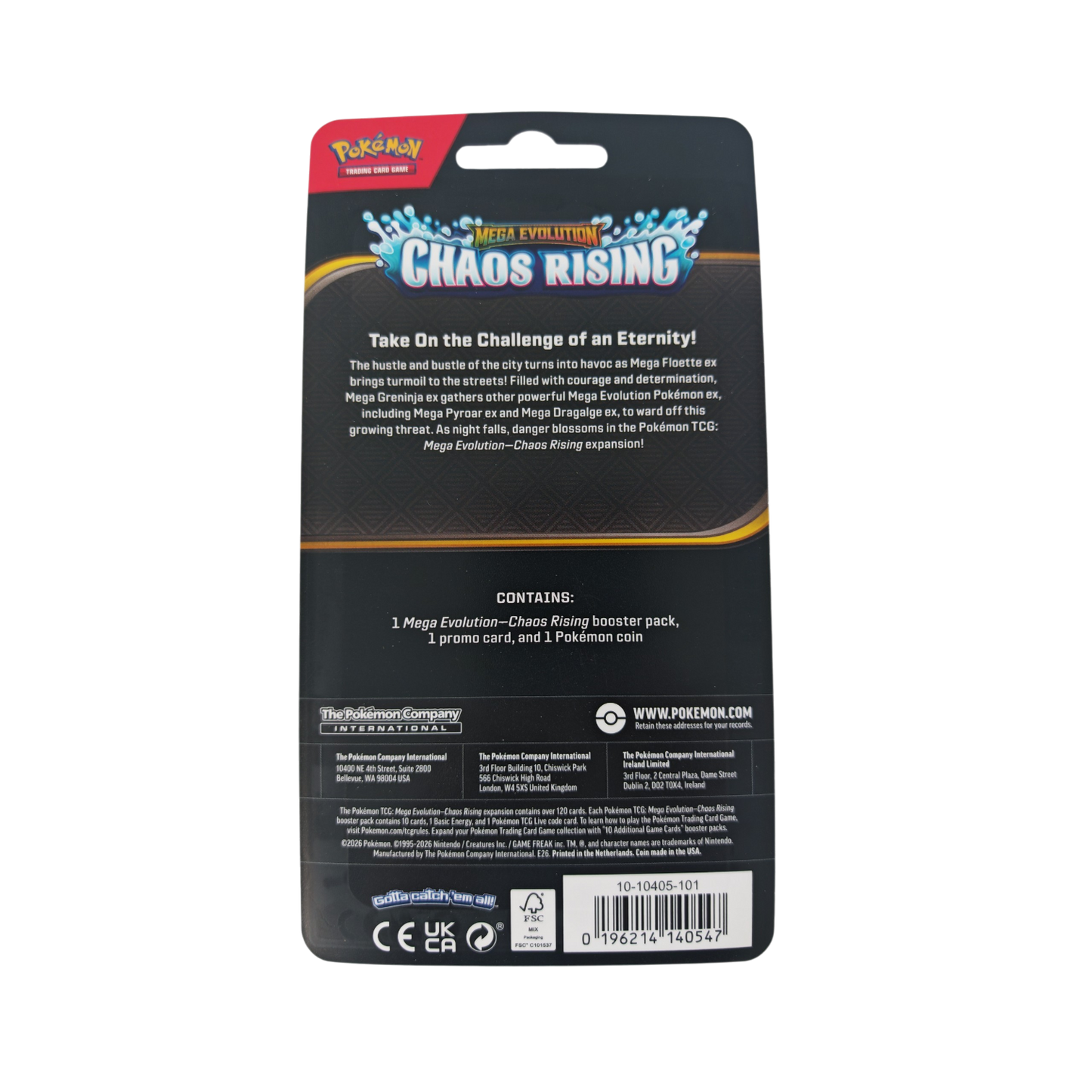 Chaos Rising Checklane Blister pack