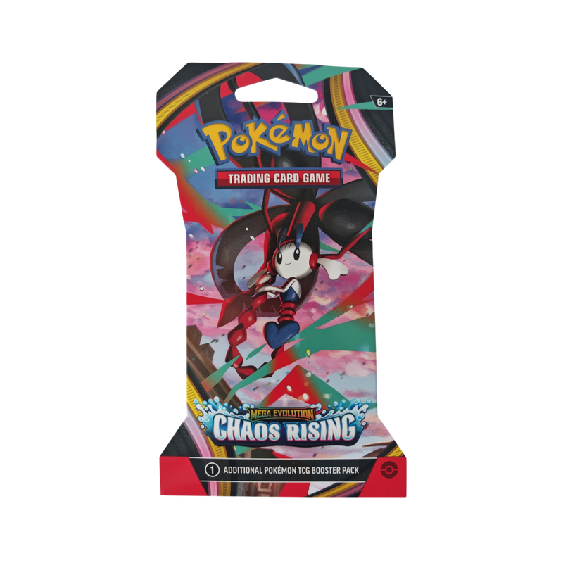 Pokémon Chaos Rising sleeved booster pack