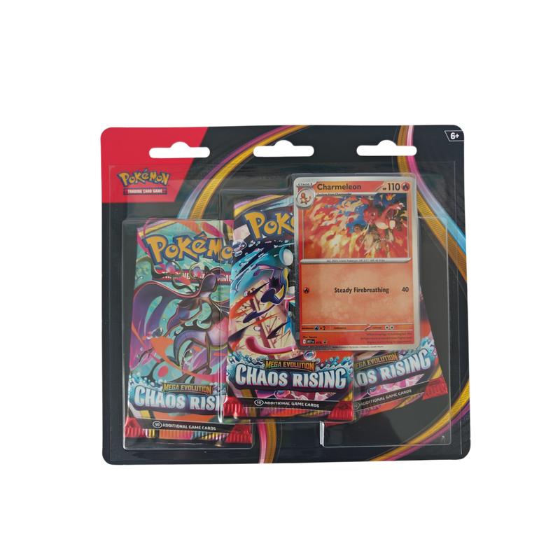 Pokémon Chaos Rising 3 Pack Blister