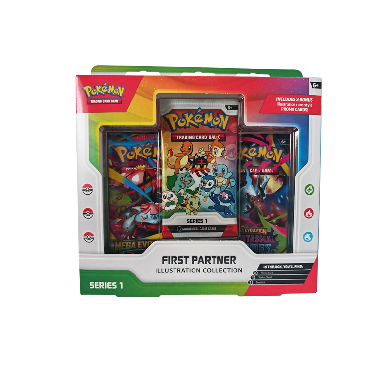 Pokémon First Partner Illustration Collection Series 1
