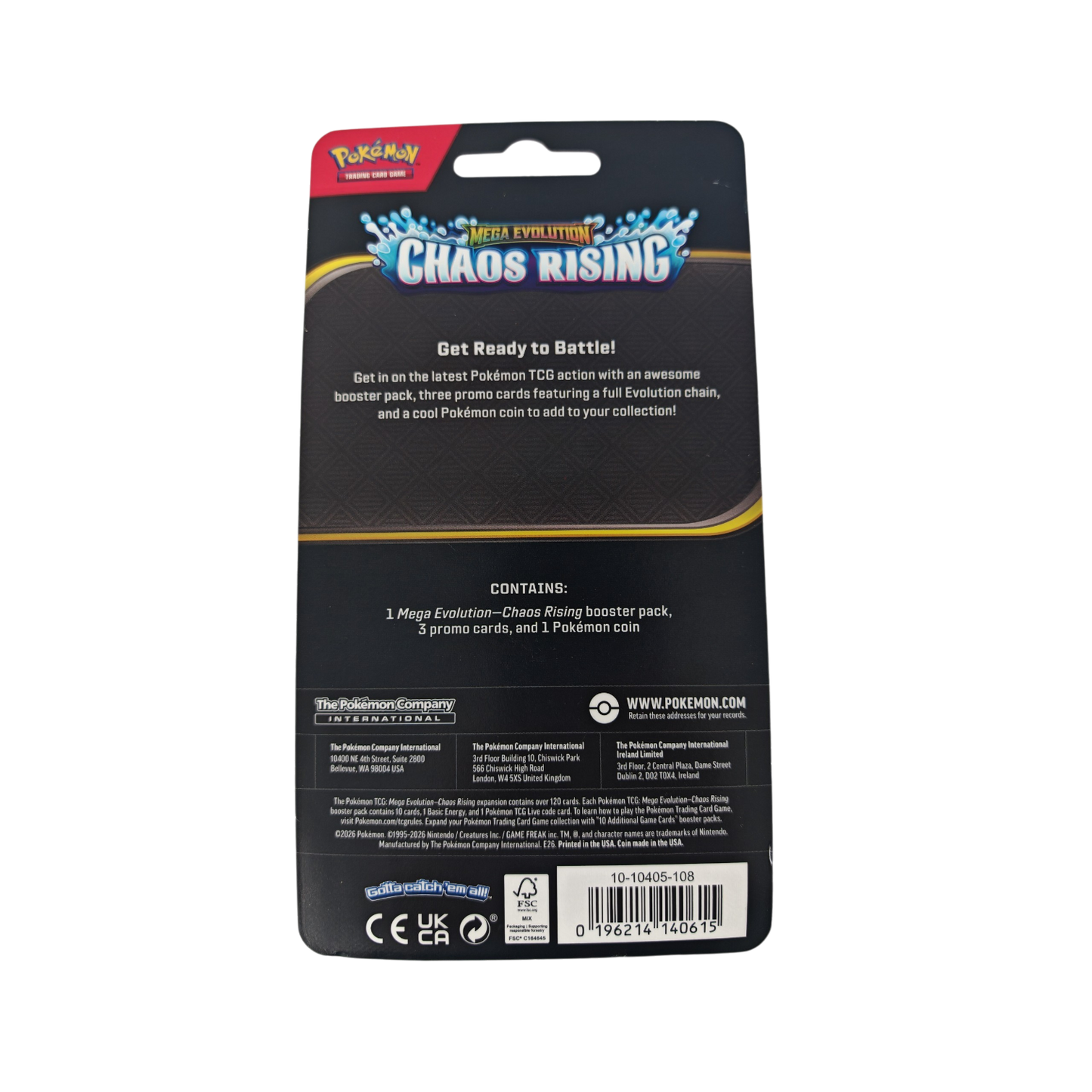 Chaos Rising Premium Checklane Blister pack